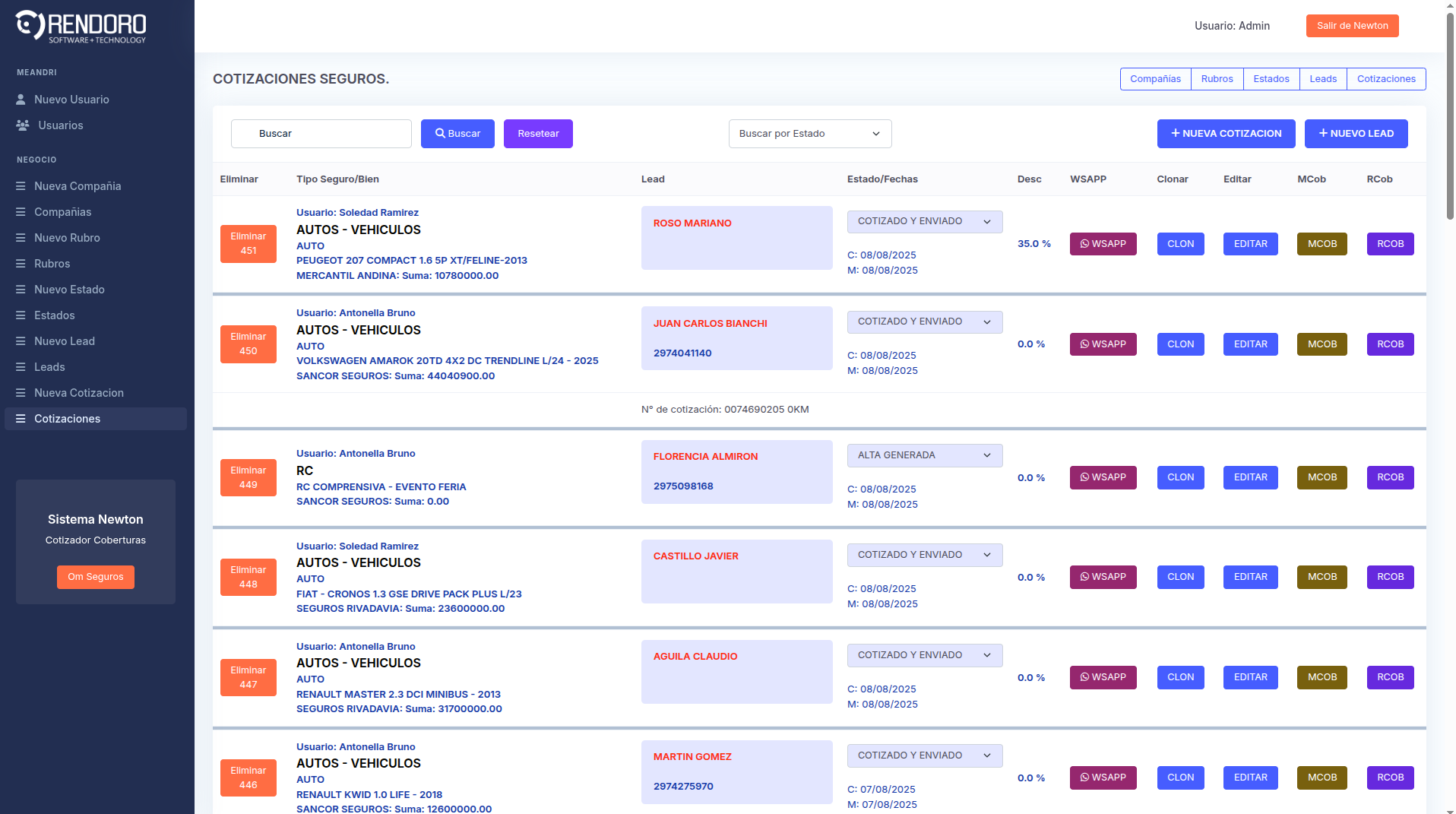Portfolio Programador web